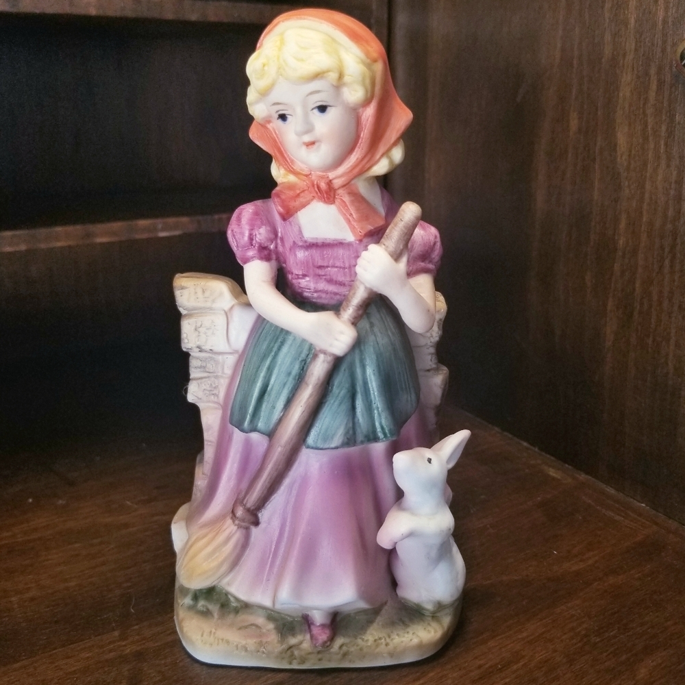 Vintage L Rice Porcelain Nightlight